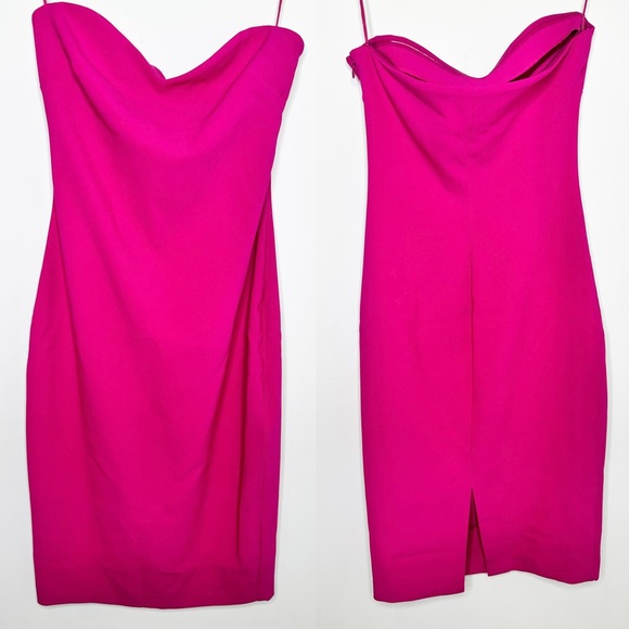 NWT Likely Laurens Strapless Cocktail Dress in Magenta - Picture 5 of 11